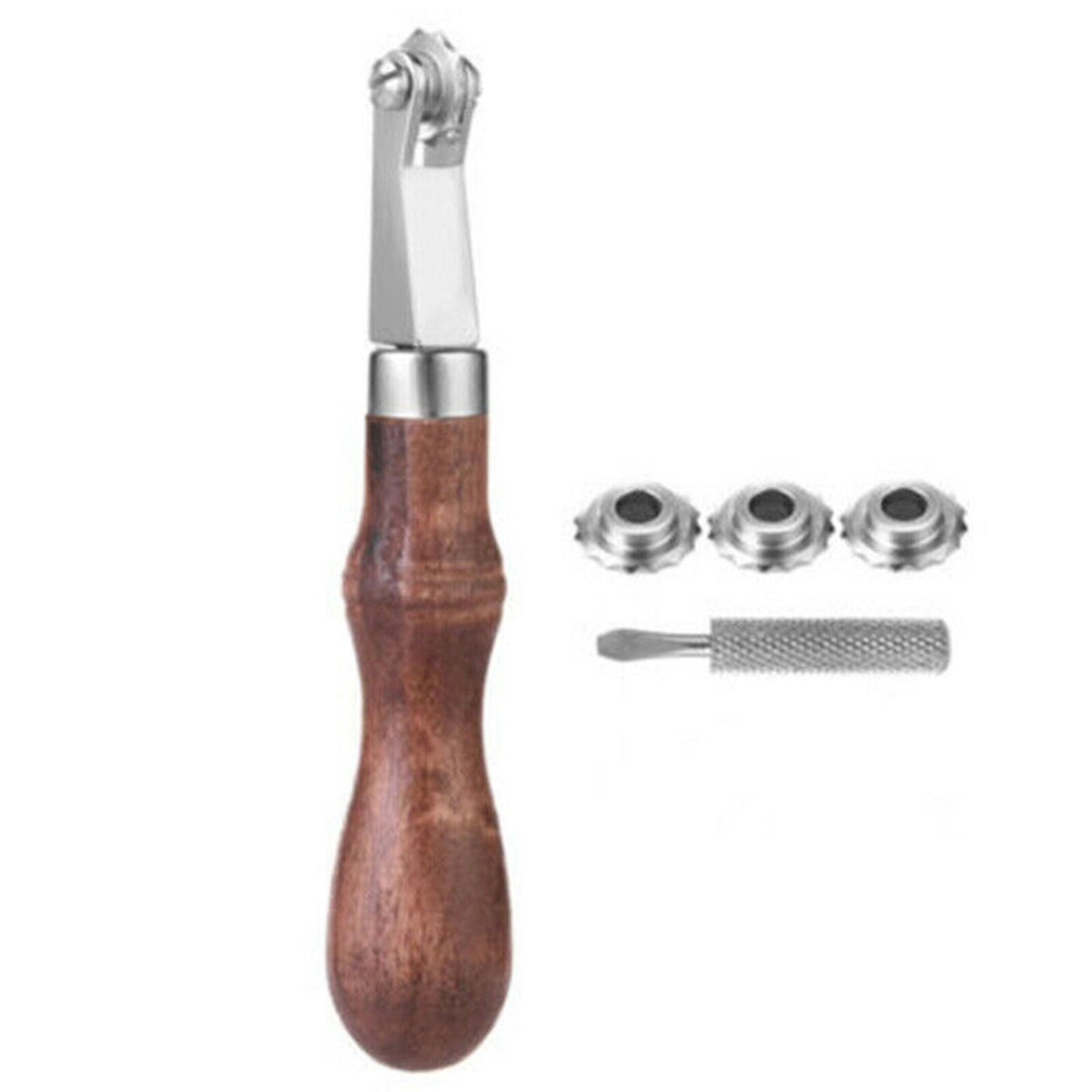 Leather Craft Sewing Over Stitch Wheel Marker Spacer Roulette Overstitcher SET