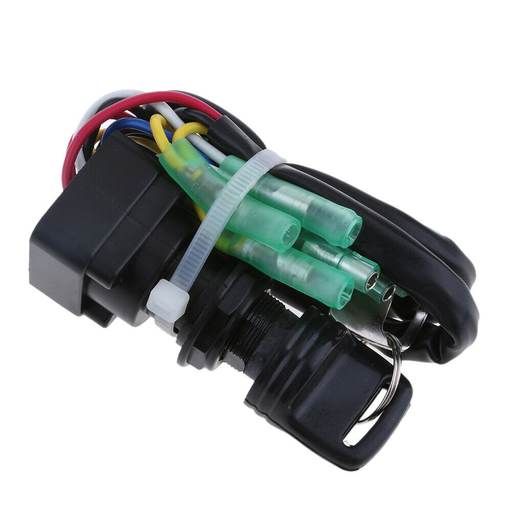 Ignition Key Switch Replacement for Yamaha 40hp 60hp Outboard 703-82510-42-00