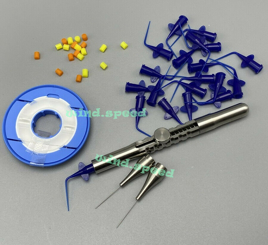 Dental Root Canal File Extractor Metal head Tip Endo Endodontics Endodontist kit