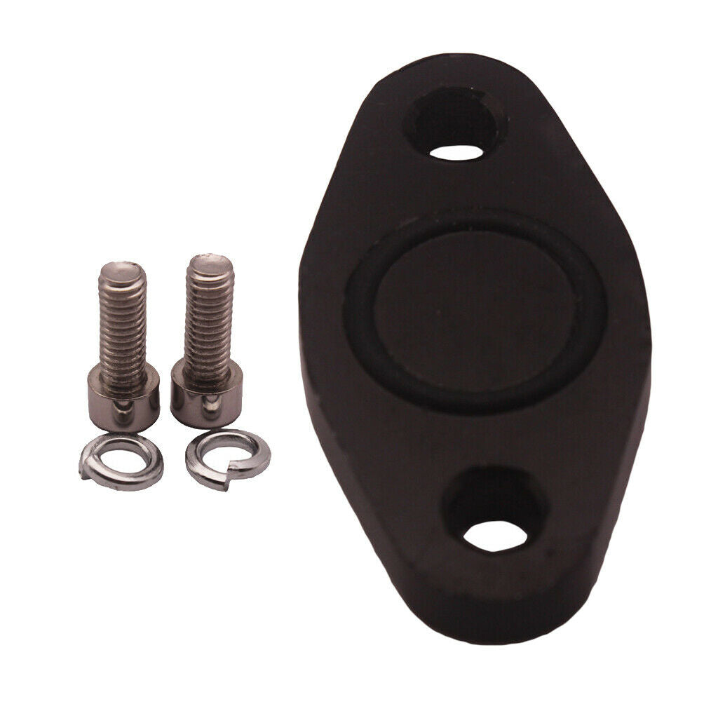 2 Pieces Aluminum Alloy Exhaust Block Off Plate Set For Volkswagen Audi SAI