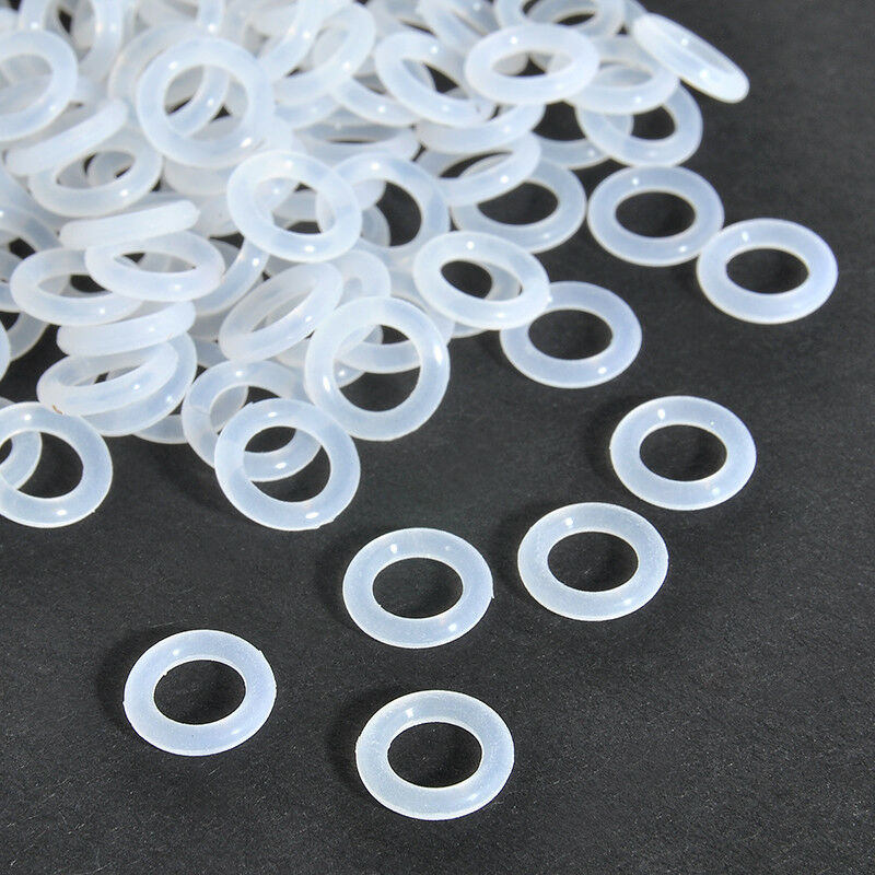Hot! 120pcs Silicone Rubber O-Ring Switch Dampeners White For Cherry MX Keyboard