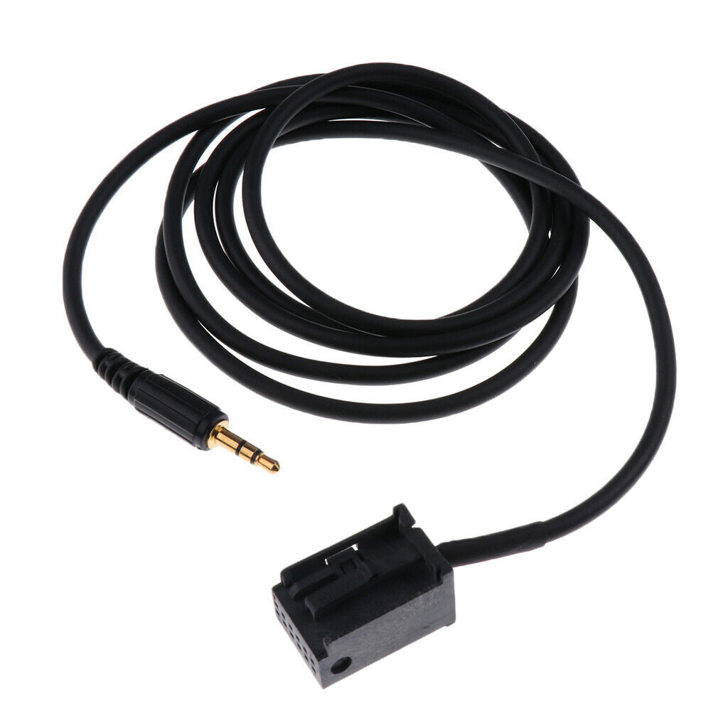 Male AUX Audio 3.5mm Cable Input Adapter For