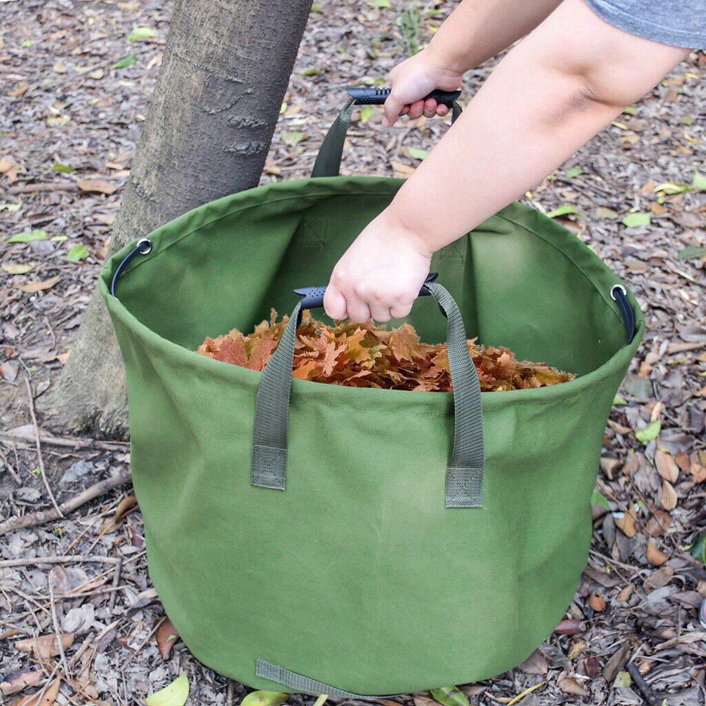 Gardening Bag Reusable Heavy Duty Garden Bag Lawn Leaf Bag Yard Waste Bag