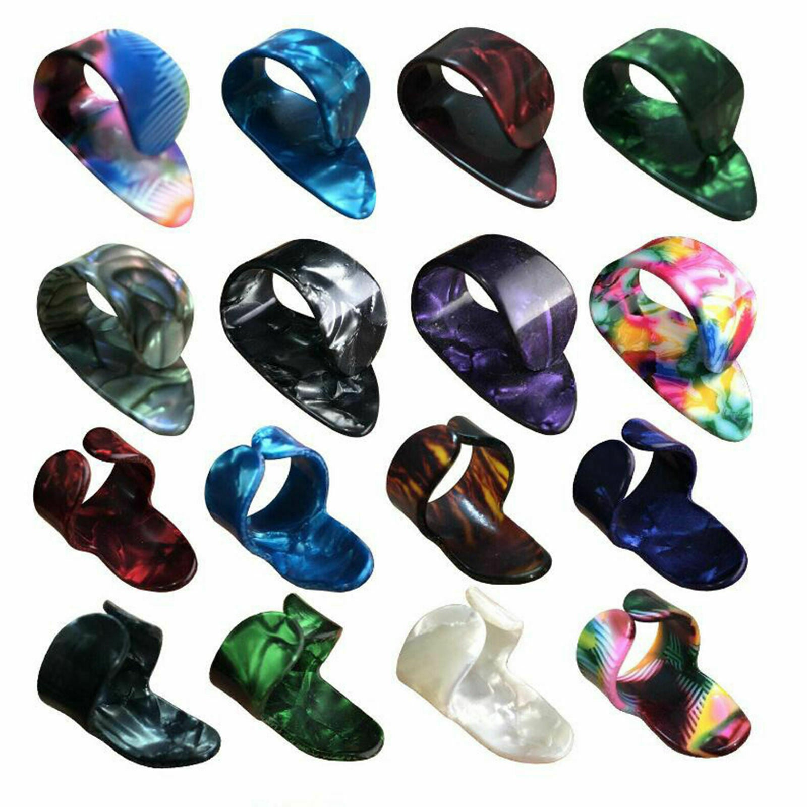 1Set Finger Picks Thumb Picks Guitar Picks Xmas Gifts for Music Lovers