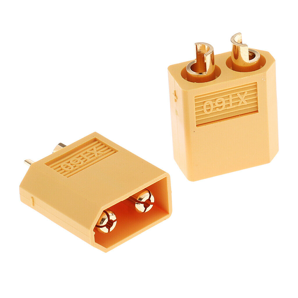 5 pairs of XT60 plugs + plugs with tubes
