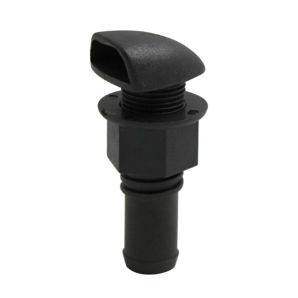 Injection Molded Black Nylon Boat Fuel Gas Tank Vent for 5/8" Hose.