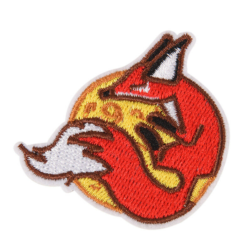 fox iron on patch embroidered applique sewing clothes stickers garment app.l8