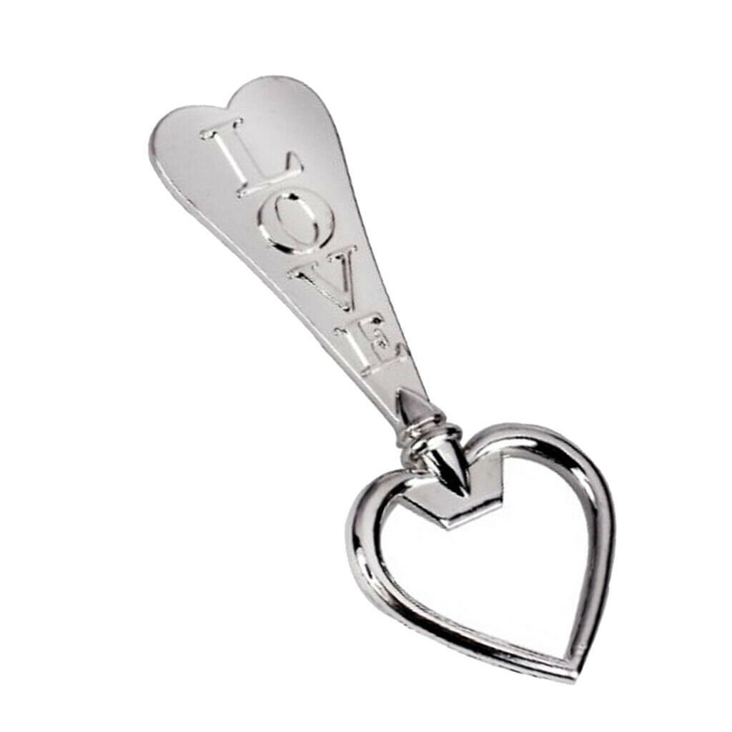 Romantic Metal Love Heart Beer and Beverage Bottle Opener Wedding Favor