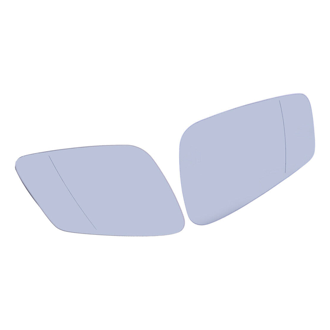 1pair Side Heat Rear View Mirror Glass Fit For BMW 1 2 4 Series F22 F23 F45 F46
