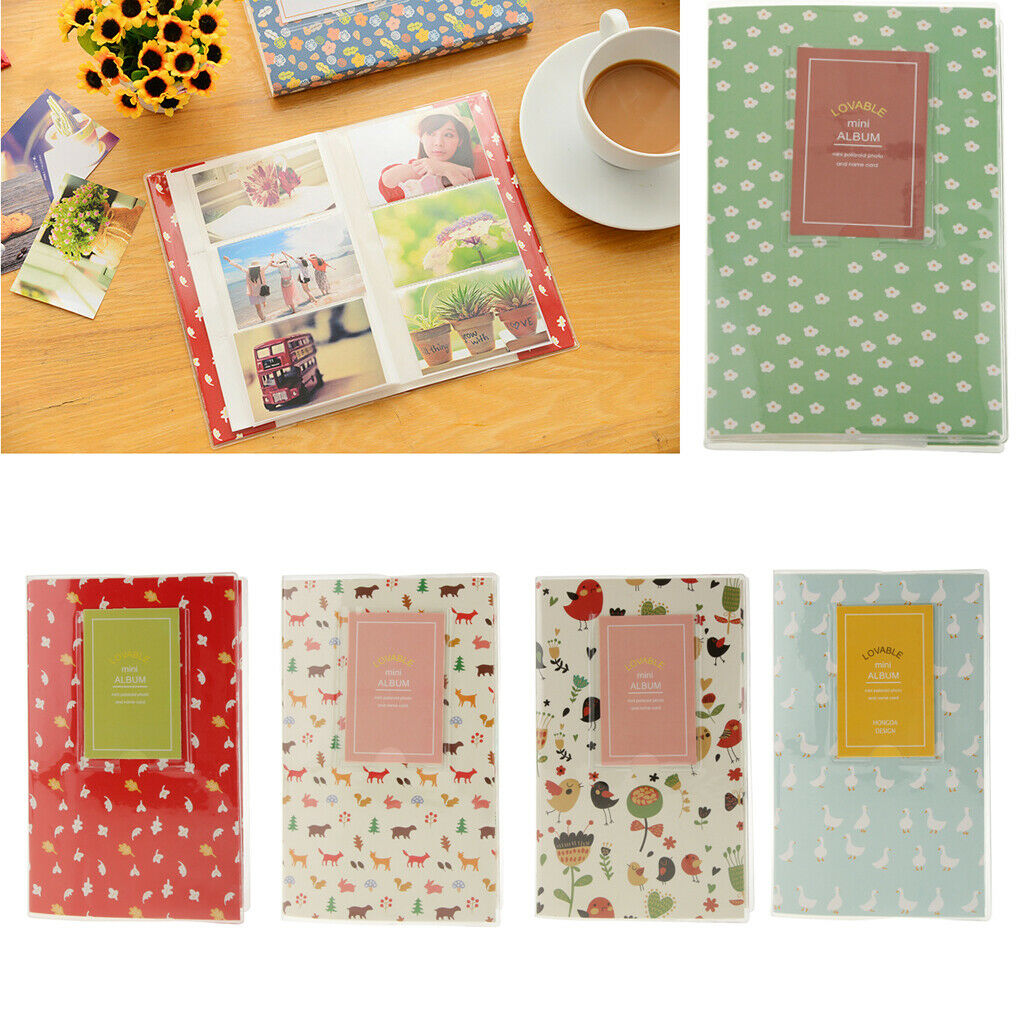 Pack Of 4 Photo Albums Storage Book 84 Photos For Fuji  Film