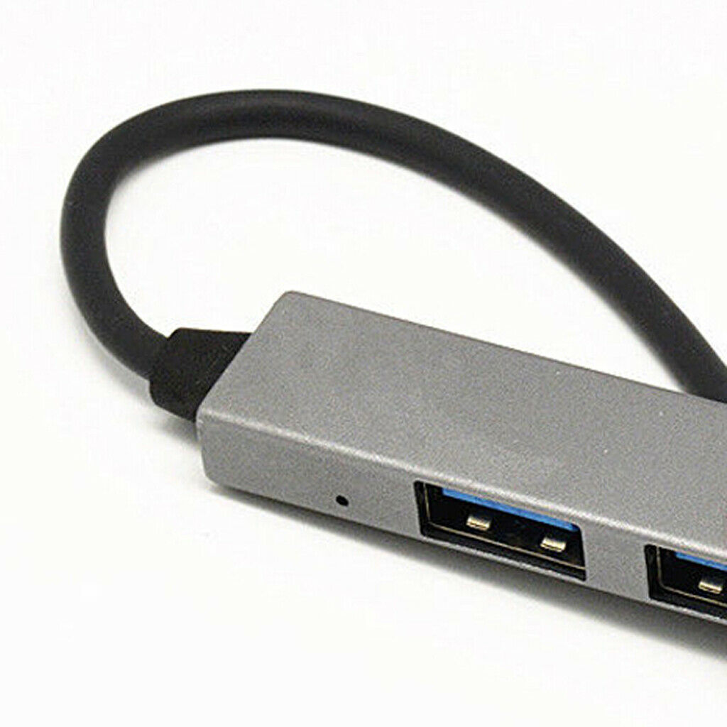 Type C Hub to 3 USB 2.0 Ports with TF Card Reader HUB Adapter USB C Cable