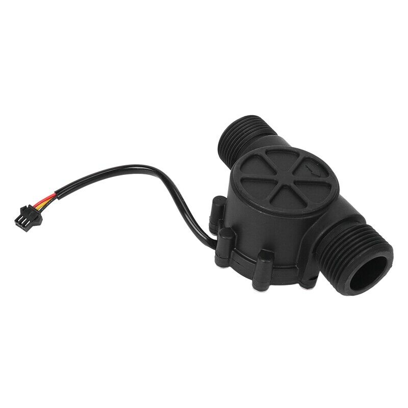 1Pcs Water Flow Sensor DN25 DC3.5-24V 1 Inch 2-100L/Min Hall Flowmeter Heat PuO4