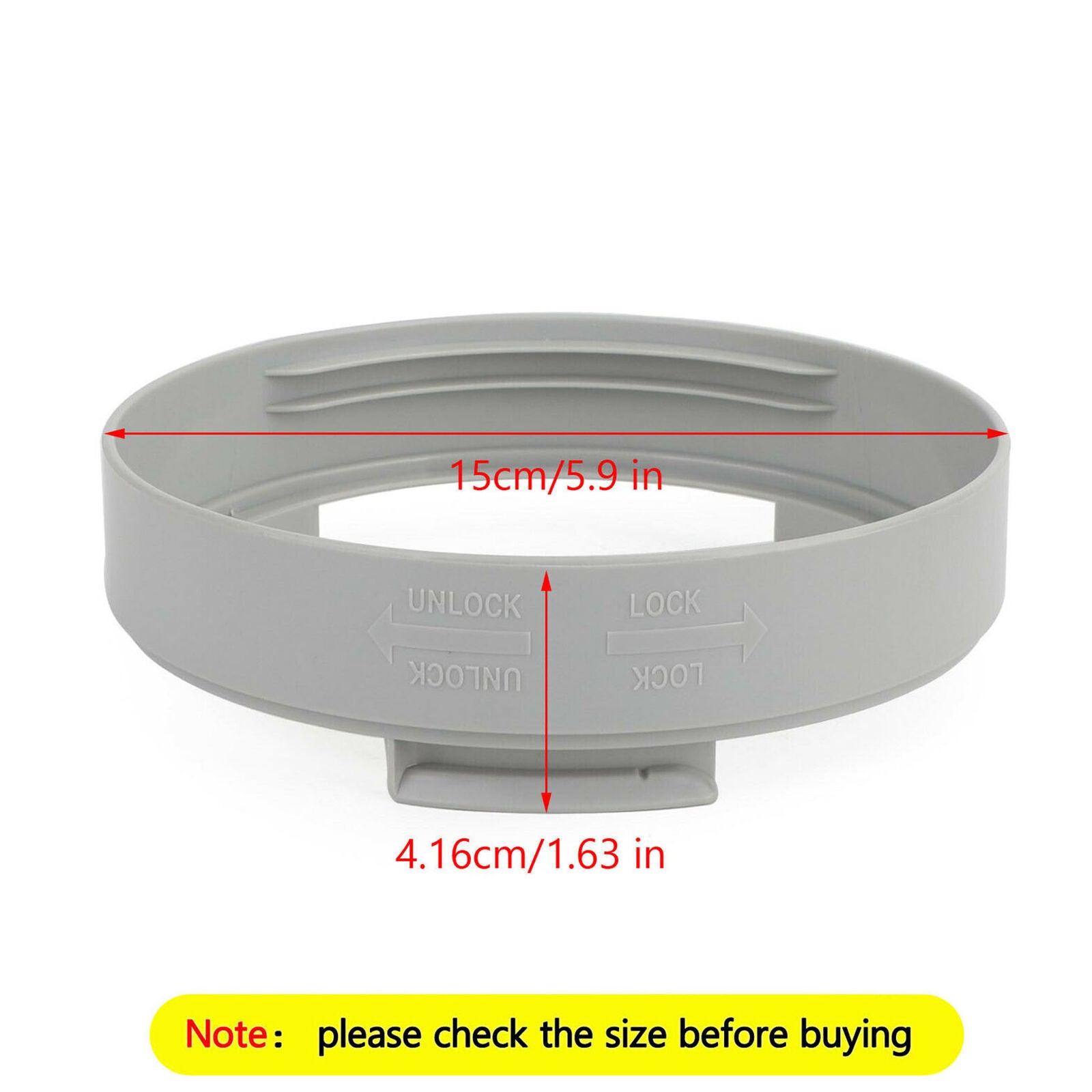 Exhaust Duct Interface For Portable Air Conditioner Hose Tube Connector