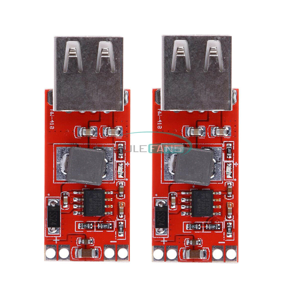 5PCS USB Step Down Buck Power Supply DC 12V/24V to 5V 3A For Car Charger Module