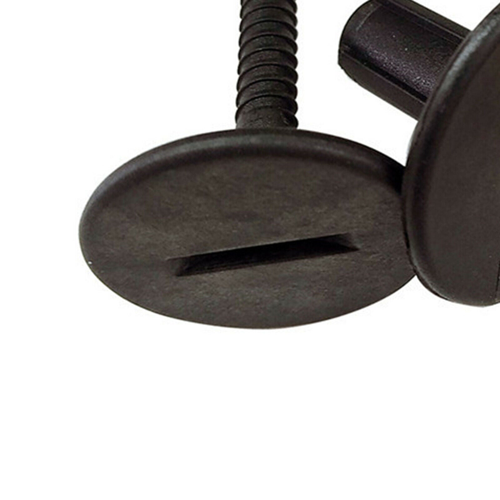 Surfboard Leash Plug Replacement Surfing Soft Top SUPs Screw Plugs Black