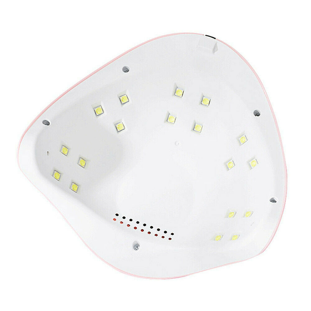 1x2021 Professional USB LED UV Nail Dryer Gel Polish Lamp Salon Manicure 54W Hot