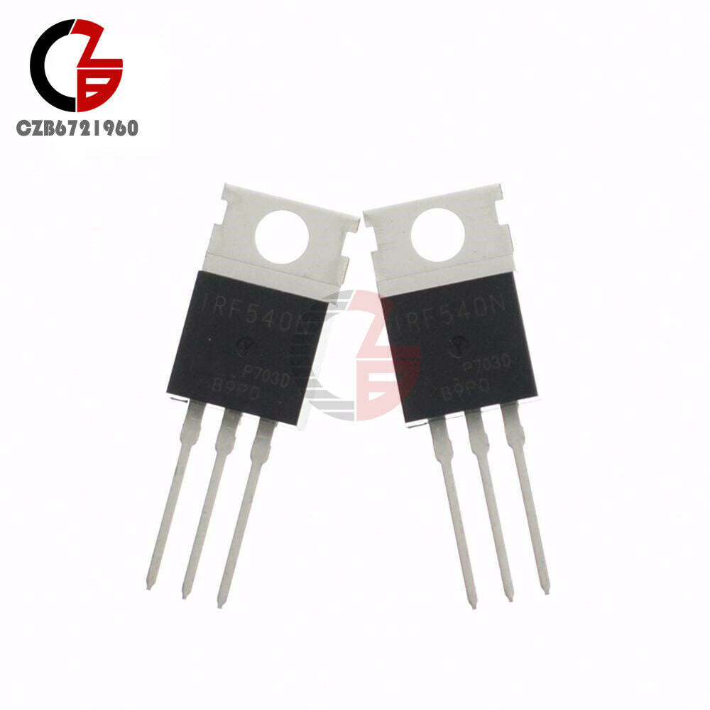 5PCS IRF540N IRF540 TO-220AB N-Channel IC 33A 100V Power MOSFET