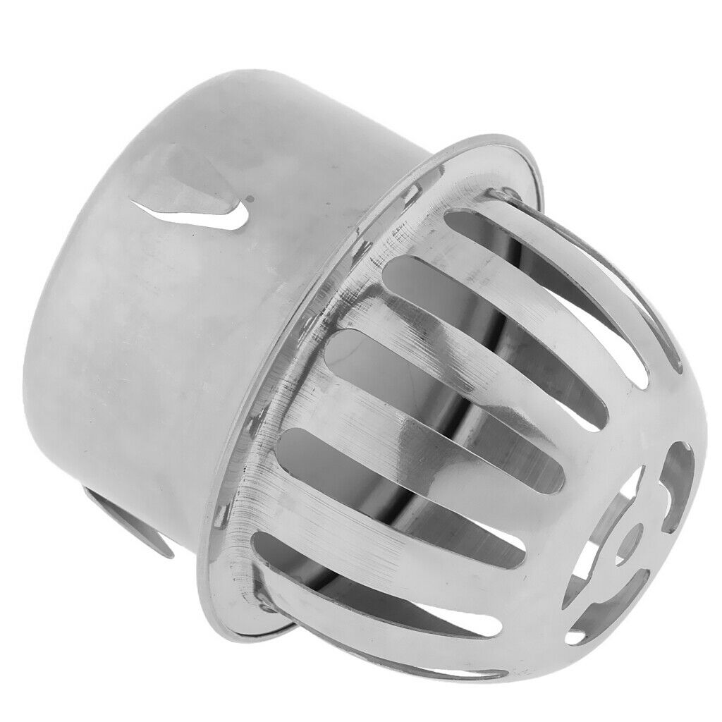 Stainless Steel Floor Drain Plug-In Balcony Roof Outdoor Floor Drain 65mm