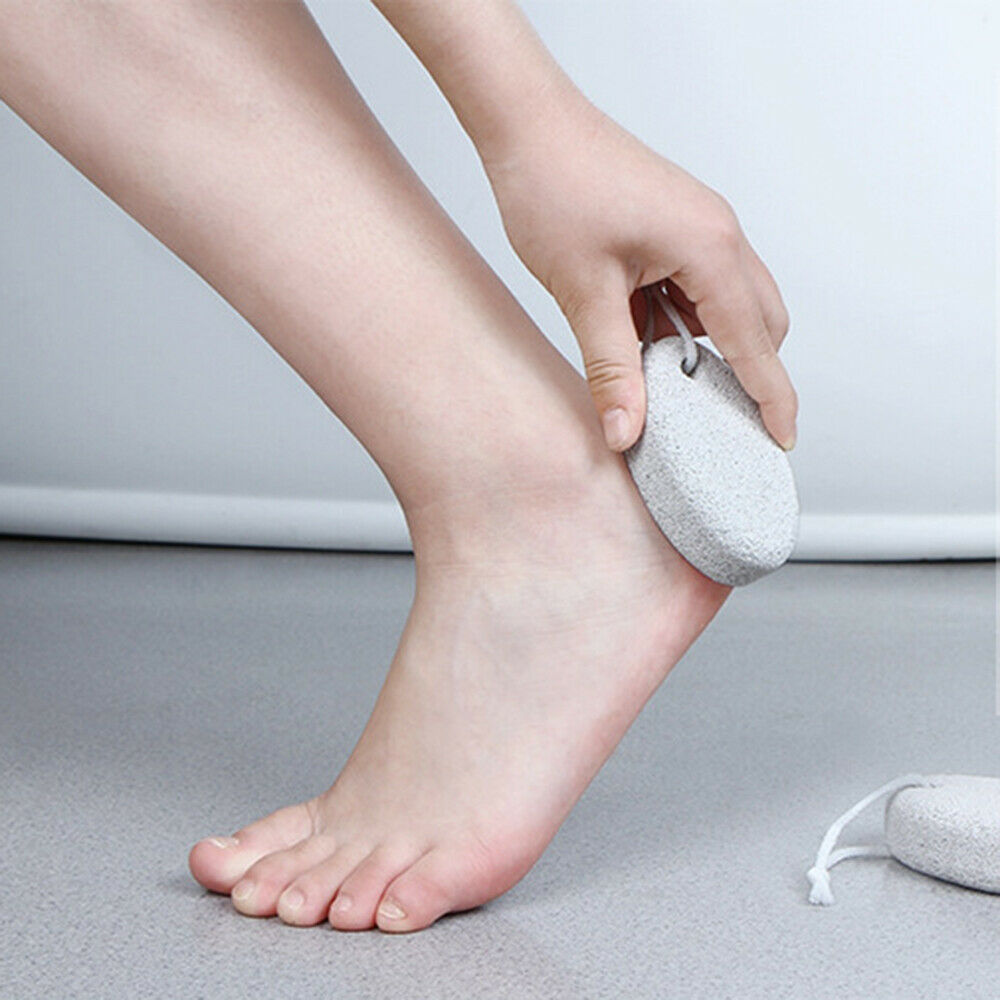 2Pc Natural Pumice Stone Foot Stone Clean Skin Grinding Callus Foot Care Massage