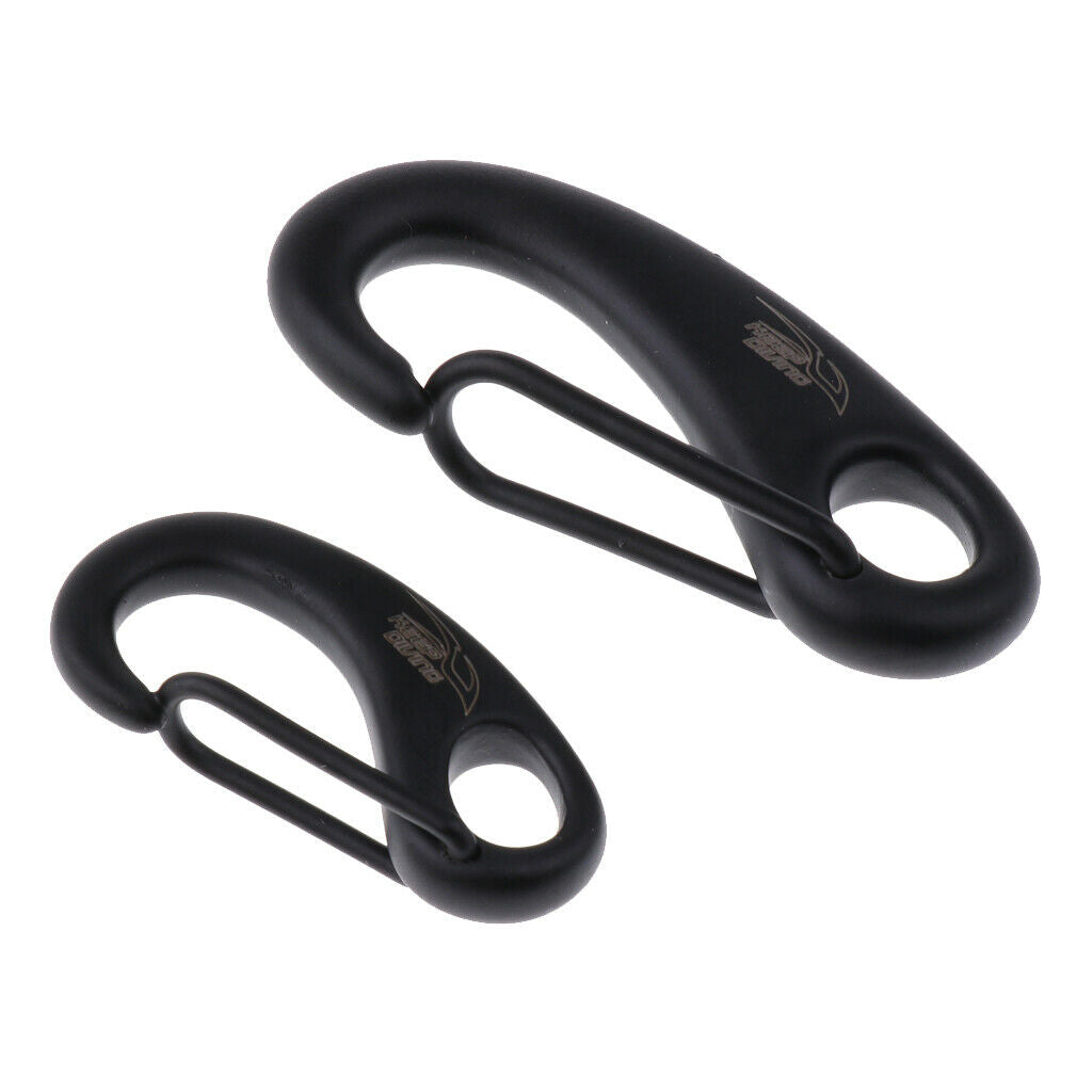 Prettyia Scuba Diving Stainless Steel Egg Type Spring Snap Hook Clip 50mm