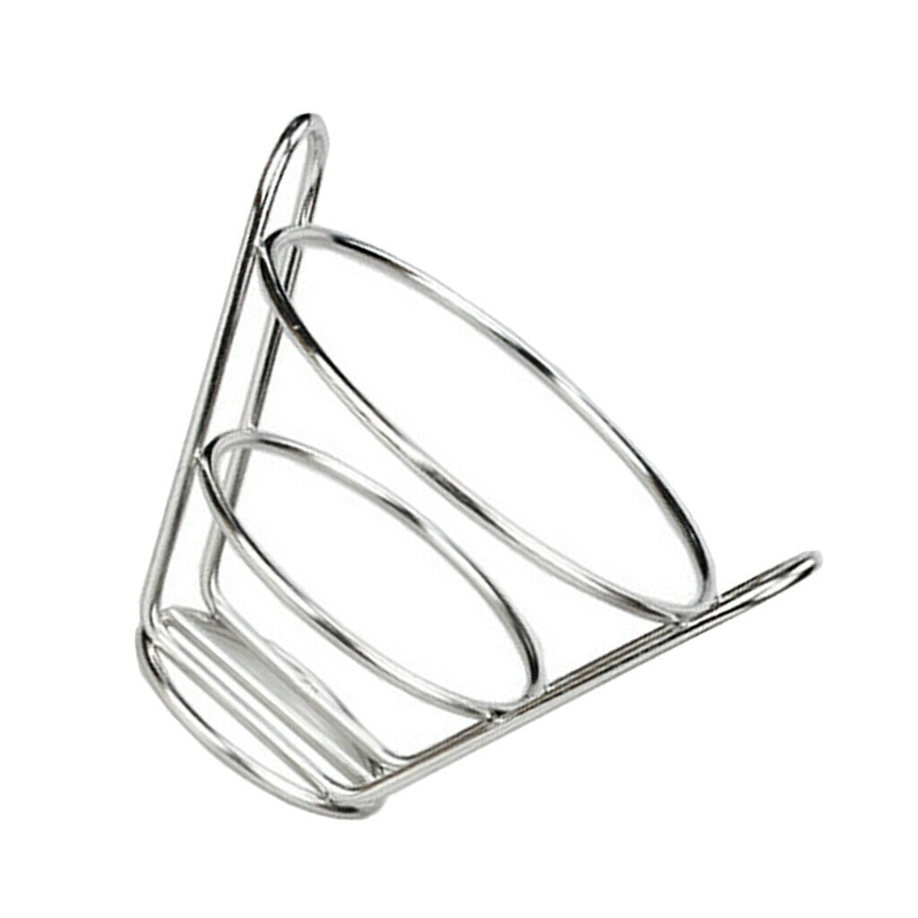 Chip Baskets Snack Holder Cone Stand Fries Serving Basket Stainless Kitchen
