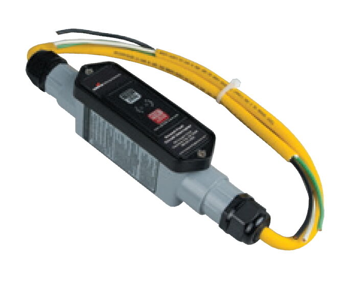 1pcs - COOPER GFI22M1NN 20A 240V/AC Industrial grade portable GFCI - NEMA 4X