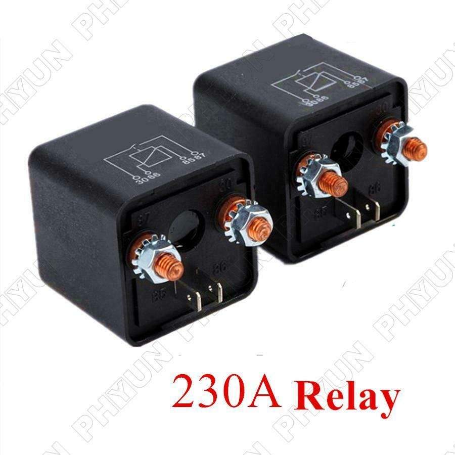 12V Universal Wireless Remote Car Battery Disconnect Cut Off Master Kill Switch