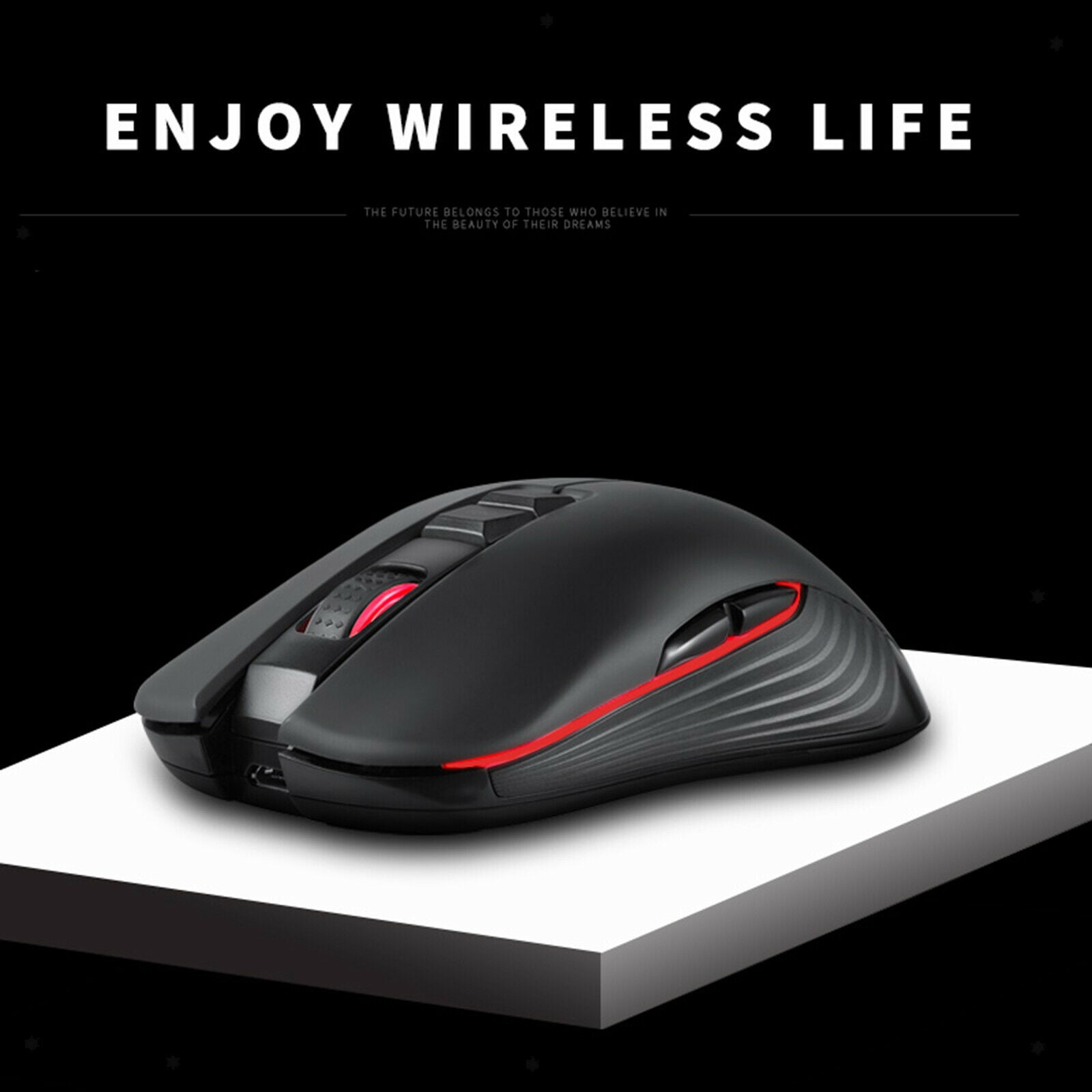 2.4G USB Wireless Mice Quiet Mouse With Backlights for Long Standby Mobile