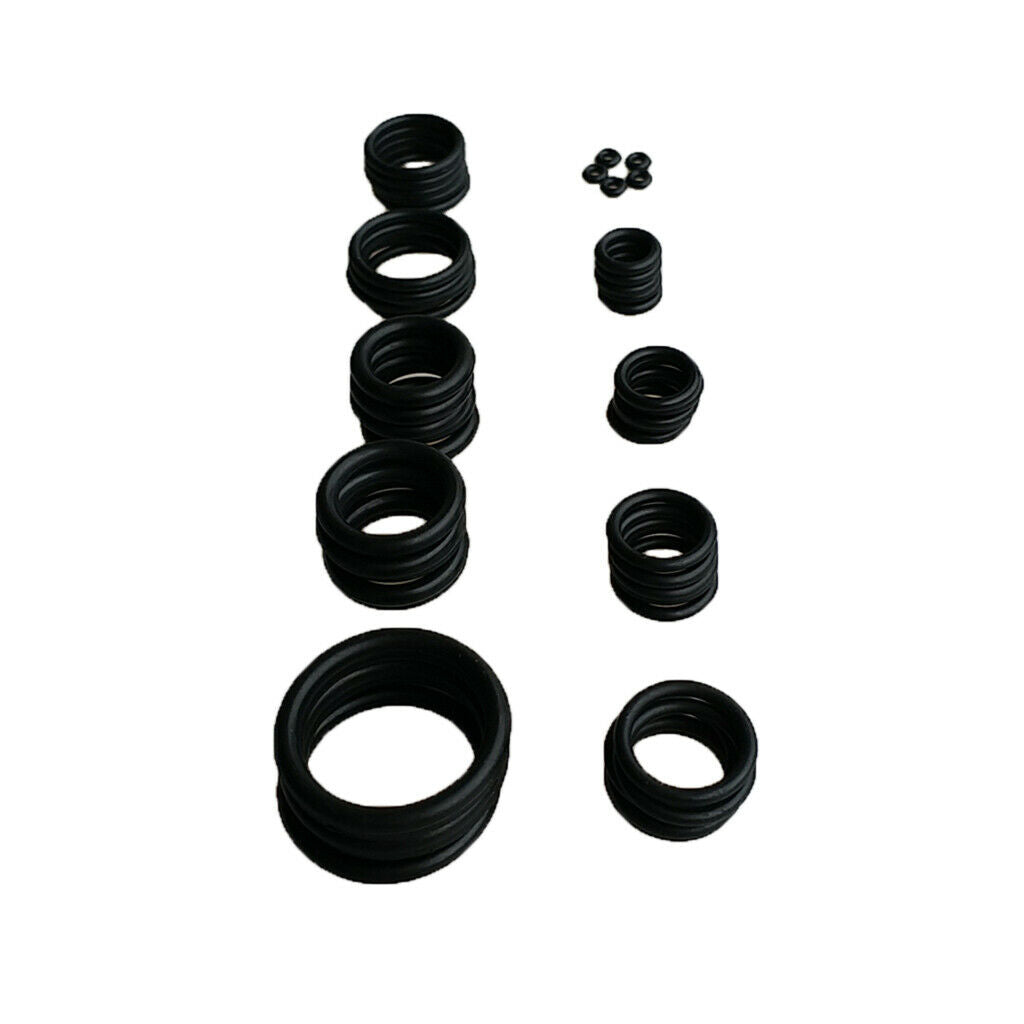 50pcs Rubber Diving O Ring Standard BCD Valve Sealed Rings for Dive Gear Repair