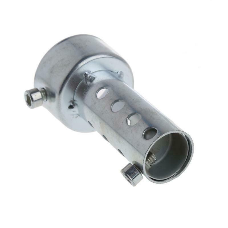 Motorcycle Exhaust Muffler Adjustable Silencer Noise Sound Eliminator 86*42MM