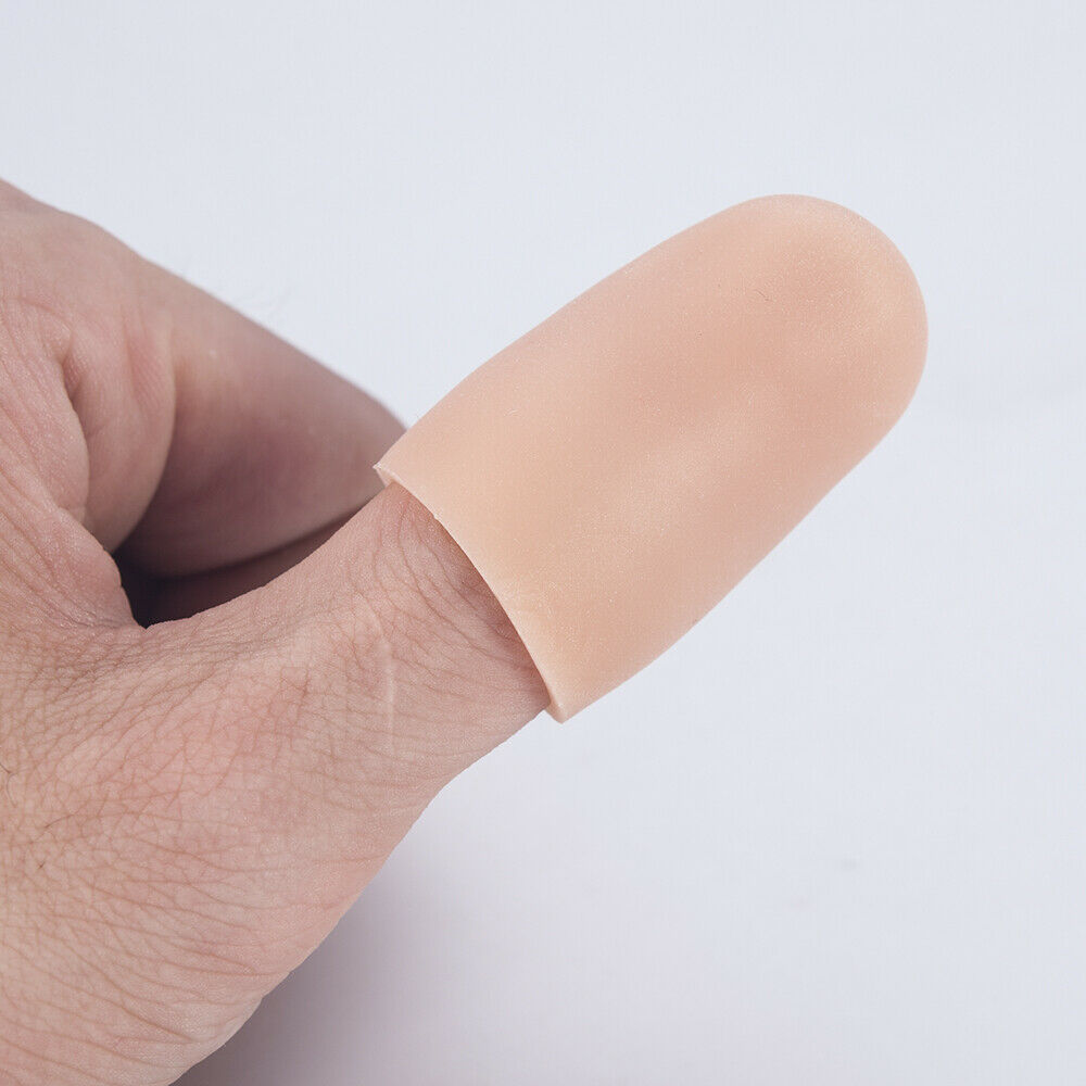 5Pcs Silicone Finger Protector Sleeve Insulation Anti-cut Non-slip Kitchen Tools
