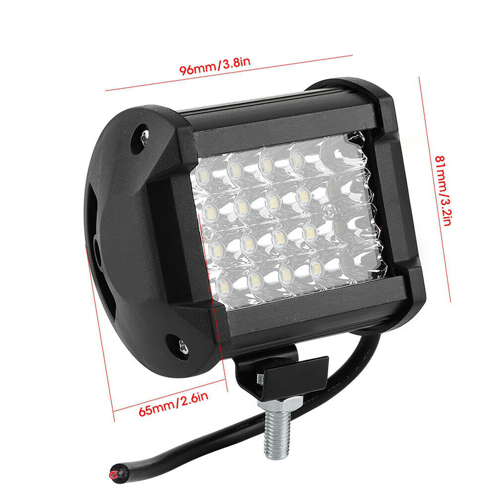 12V 24V LED Work Light Bar Flood Spot Lights Driving Lamp Offroad Car Truck SUV