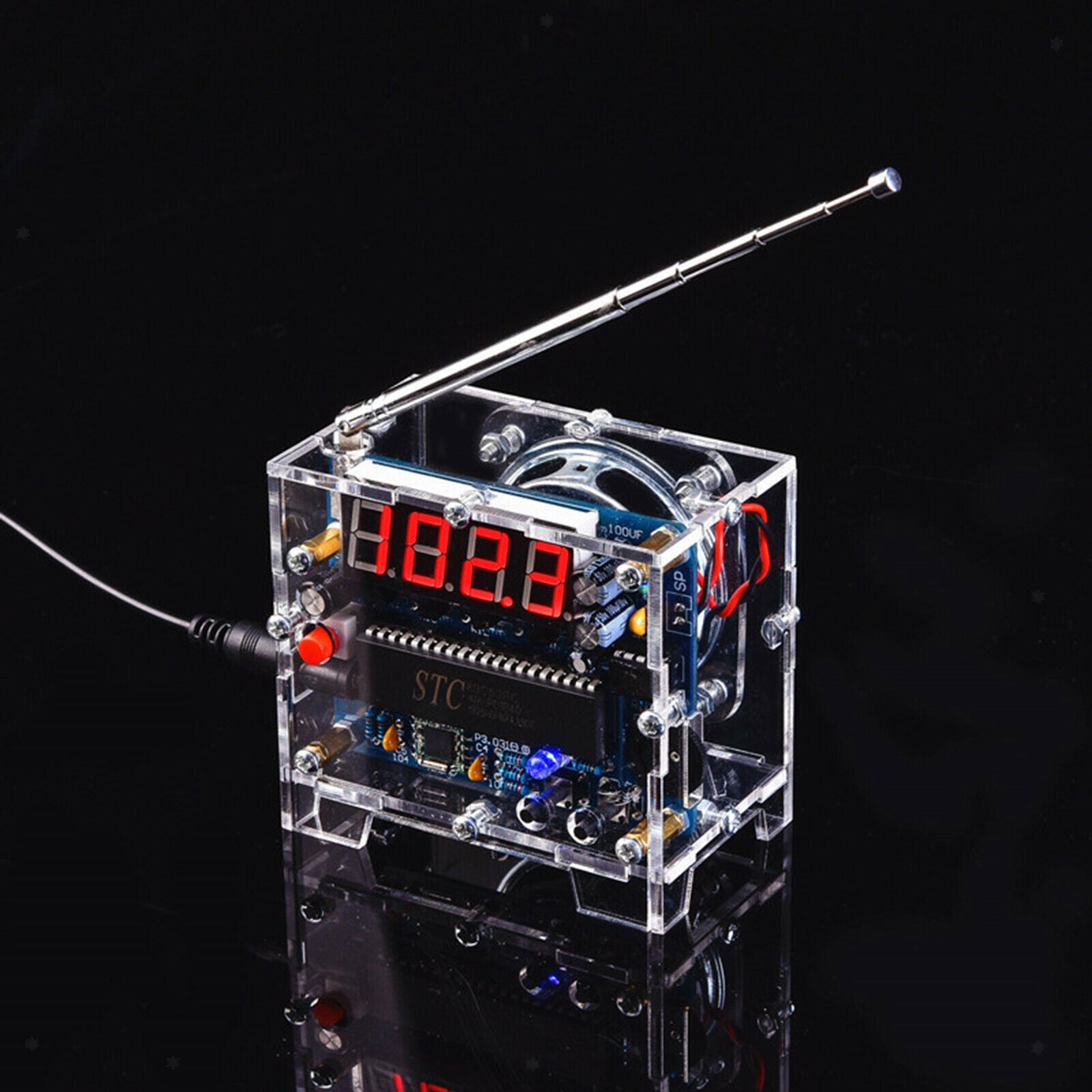 Electronic FM Radio Module DIY Kits Receiver for Teaching Home Education