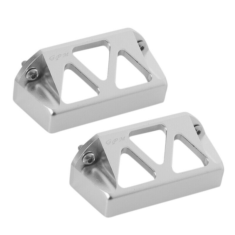 2X(2P Aluminum Stee Servo Protector Guard 7037 for Rc Short Truck Car TraxxB5Q2)