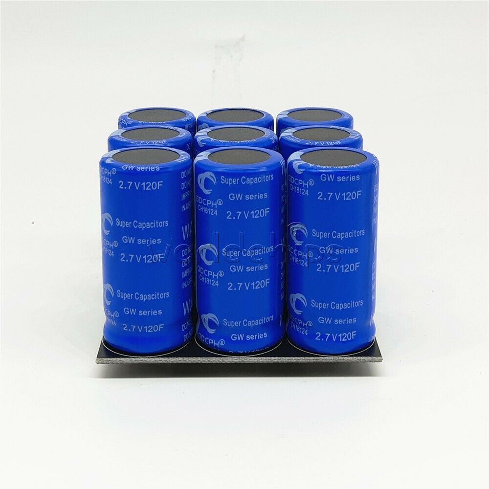 13.3F 24V 2.7V 120F Farad Capacitor Super Capacitor With Protection Board