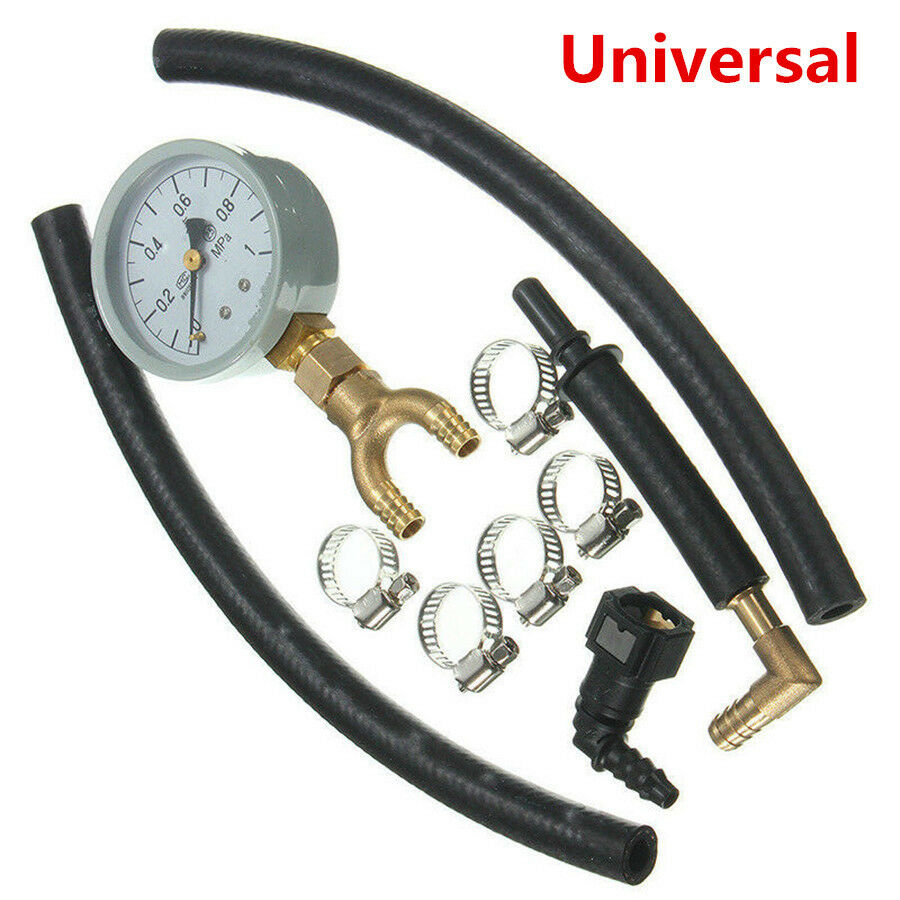 Universal Car Fuel Injection Pump Pressure Gauge Tester Car Gasoline Tester Tool