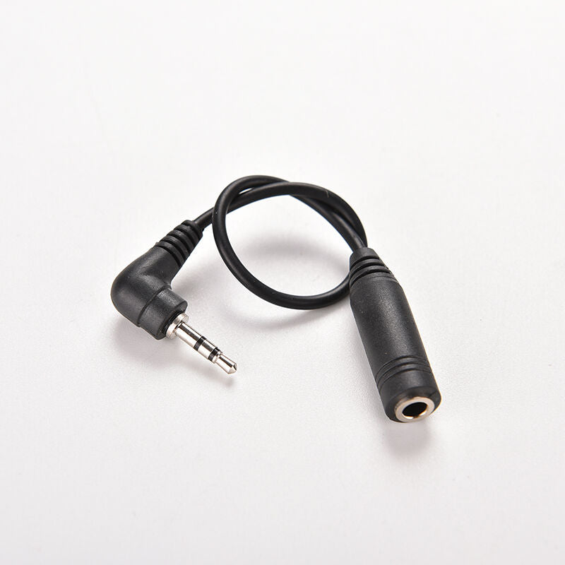 2.5mm Male Plug to 3.5mm Female Jack Stereo AUX Audio TRS Adapter Convert.l8