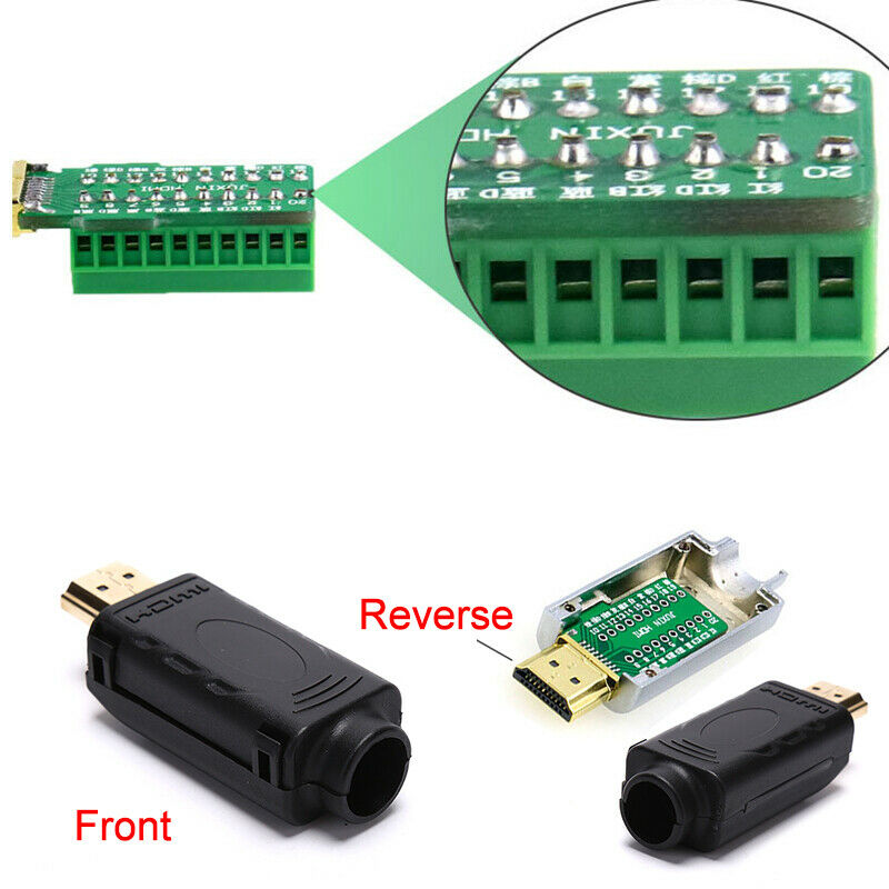 HDMI 2.0 Adapter Connector Breakout to 20P Terminal Board With Housing Sh Gc XC