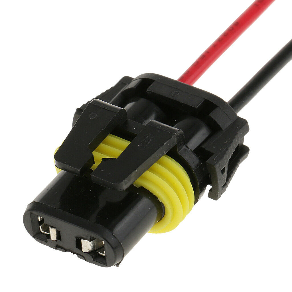 10pcs 9005/HB3 Female Adapter Wiring Harness Plug For Headlights Fog Light