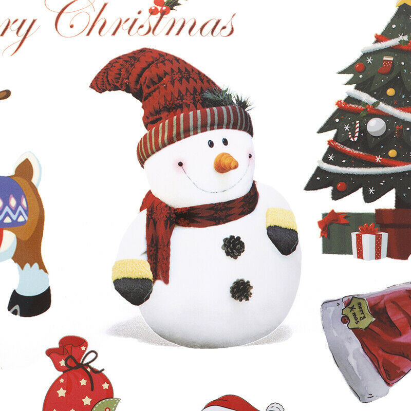 Christmas Stickers Iron On Applique Patches For Clothing Heat Transfer Pa.l8