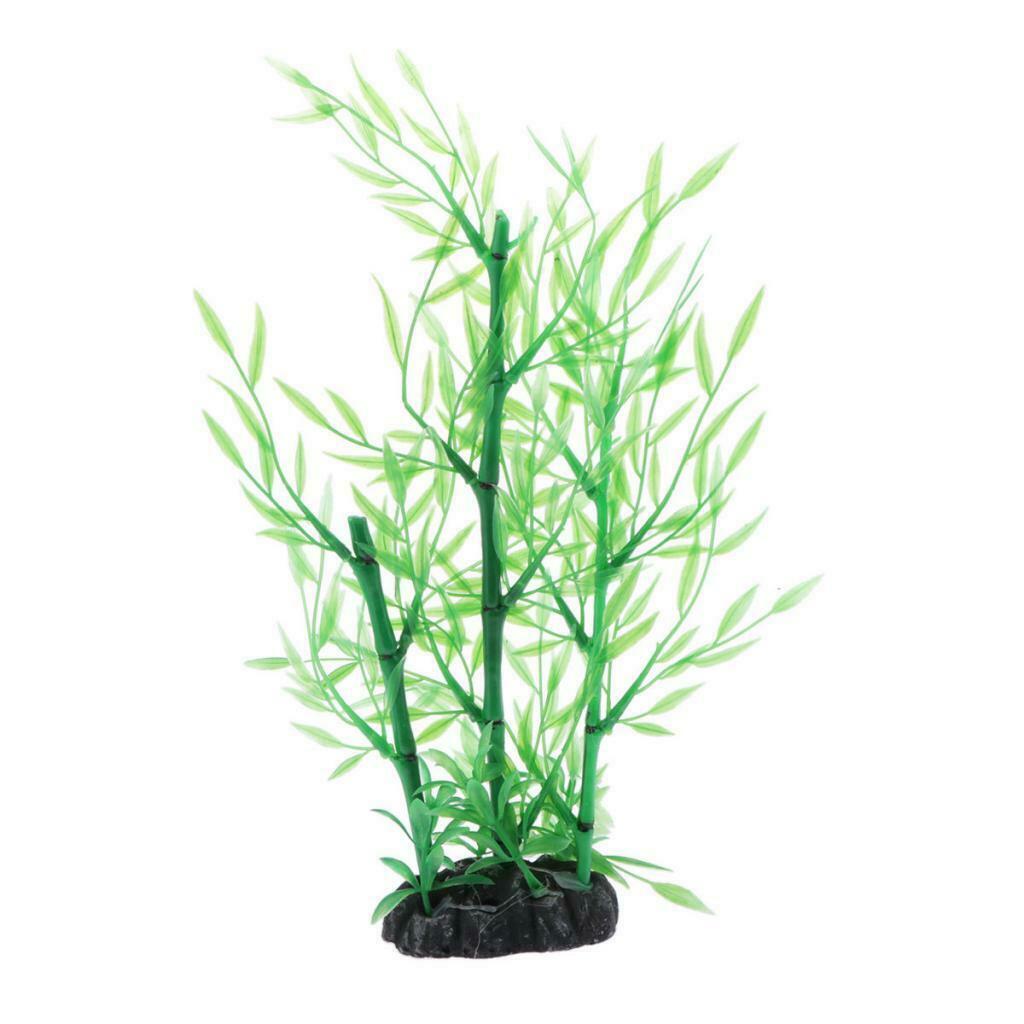 Aquatic Aquarium Bamboo Bar Green Aquarium Plants