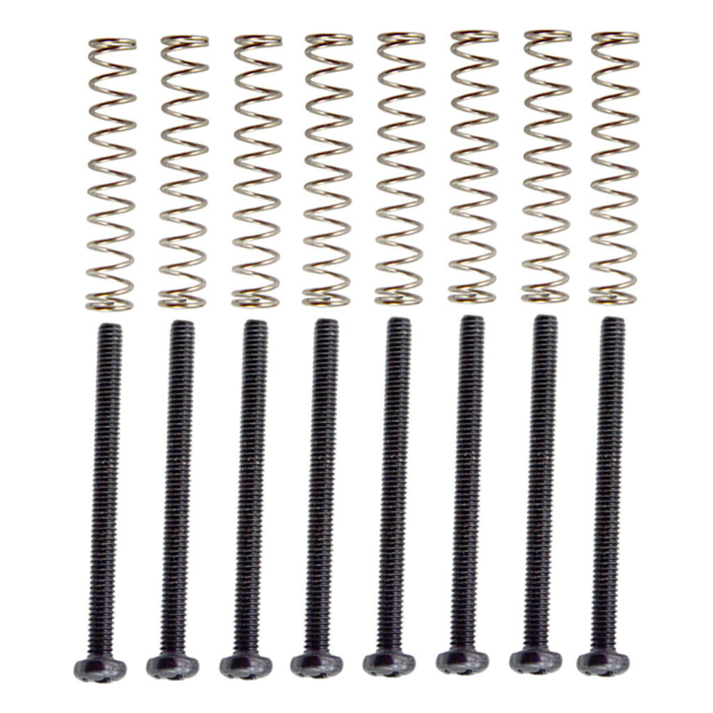 16pcs/set Electric Guitar Double Coil Humbucker Pickup Springs Screws
