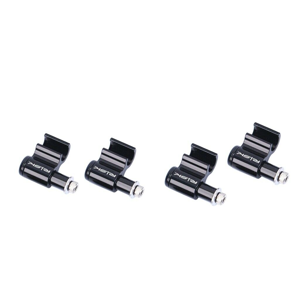 4x Biking Cable Retainer Brake Oil Line Holder Fixing Buckle Hose Adapter