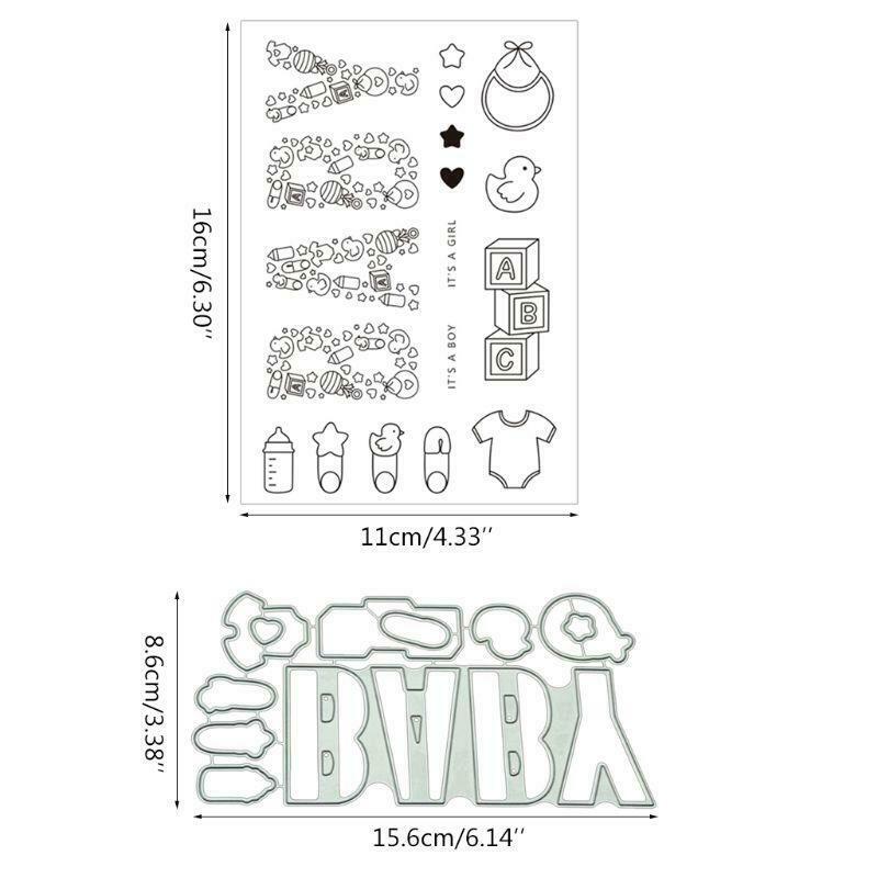 Baby Products Cutting Dies Clear Stamp DIY Scrapbook Paper Card Craft