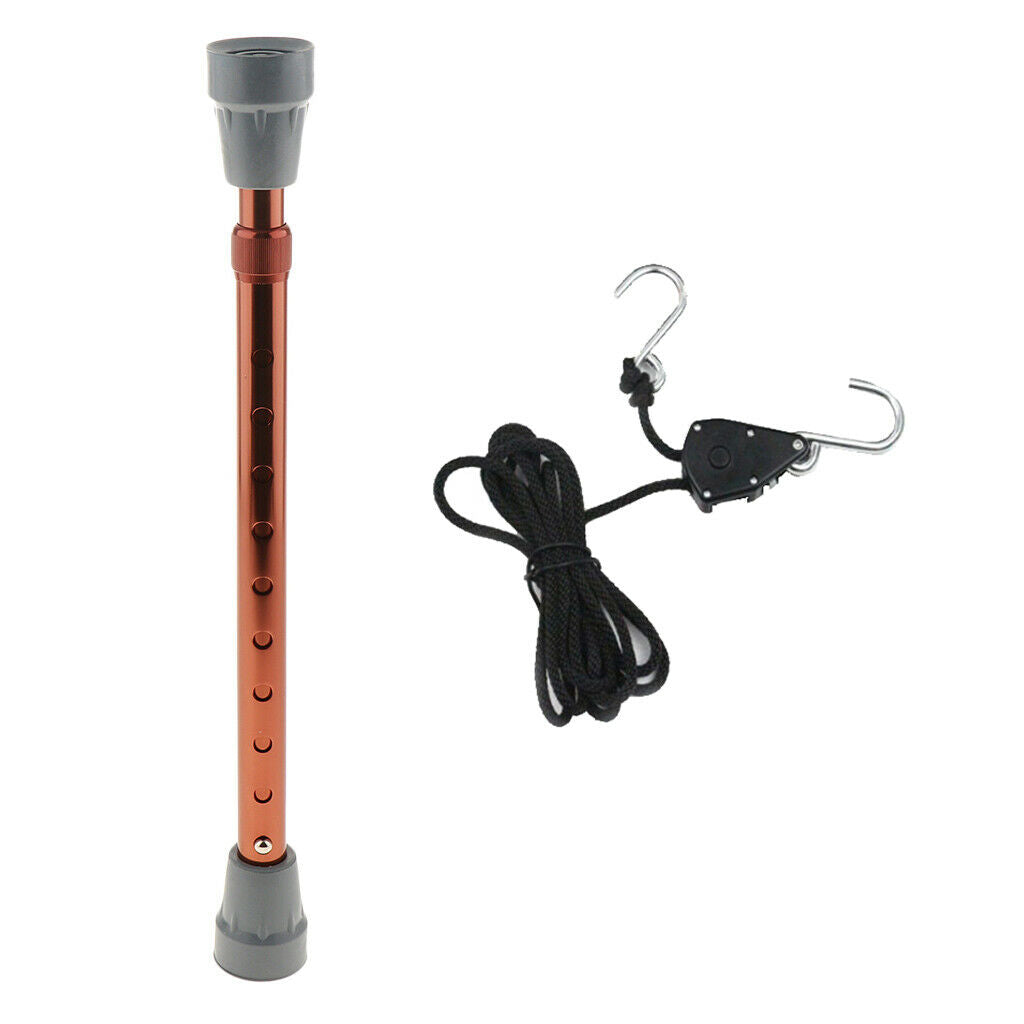 15-24" Vehicle Car Hood Cover Holder Prop Tools with Nylon Rope Universal