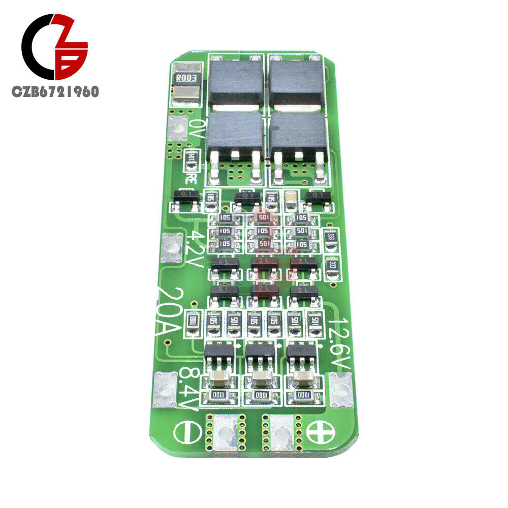 New 5Pcs 3S 20A BMS Battery PCB Protection Board For 18650 Cell Li-ion Lithium