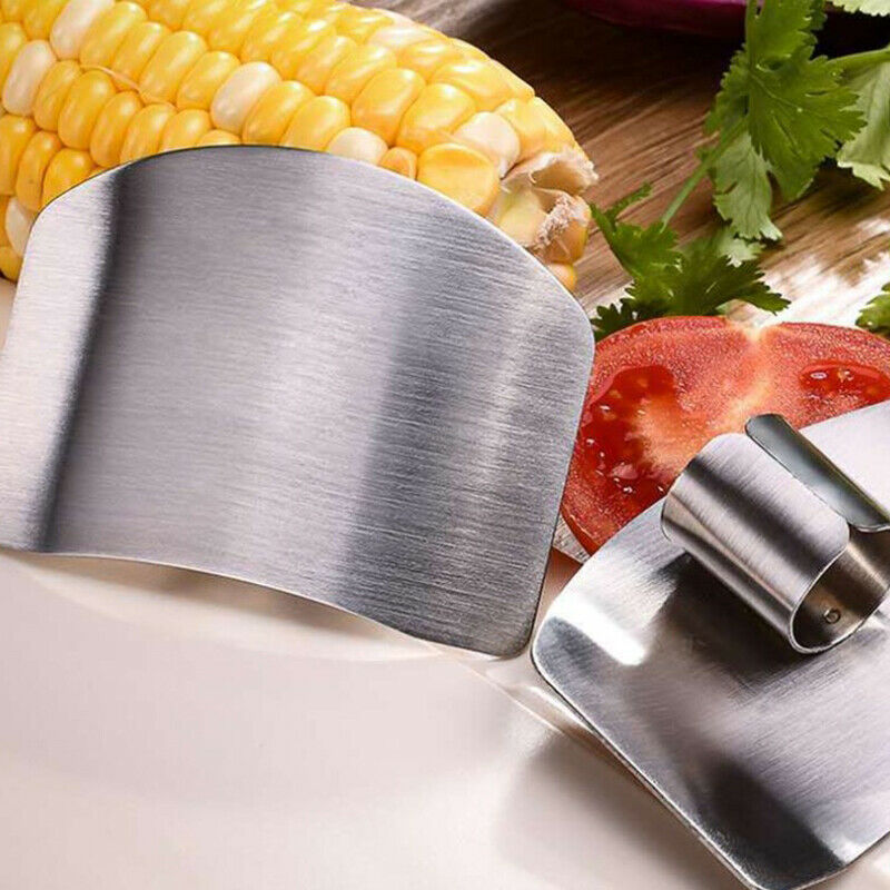 1pc Stainless Steel Finger Protector Multi-functional Cutting up Vegetabl.l8