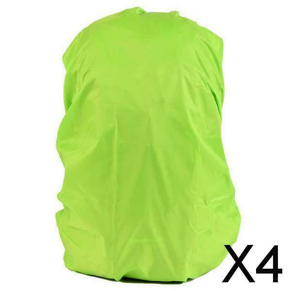 4X Waterproof Outdoor Camping Hiking Backpack Bag Dust Rain Cover Green