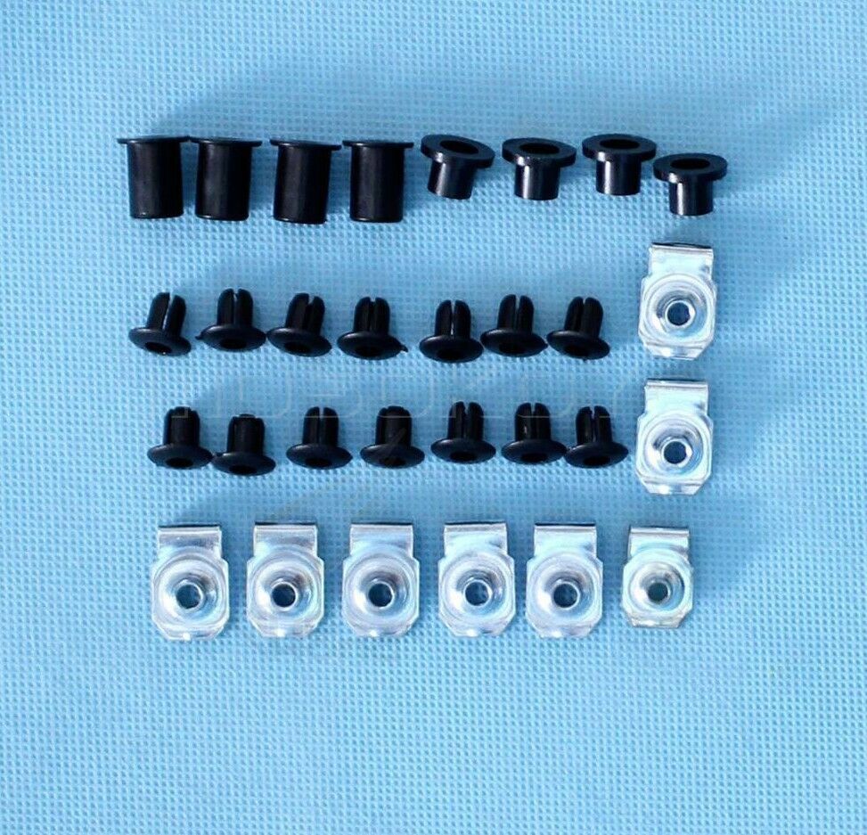Stainless Steel Fairing Bolt Kit Body Bolt Washer For Suzuki GSX-R 600 750 04-05