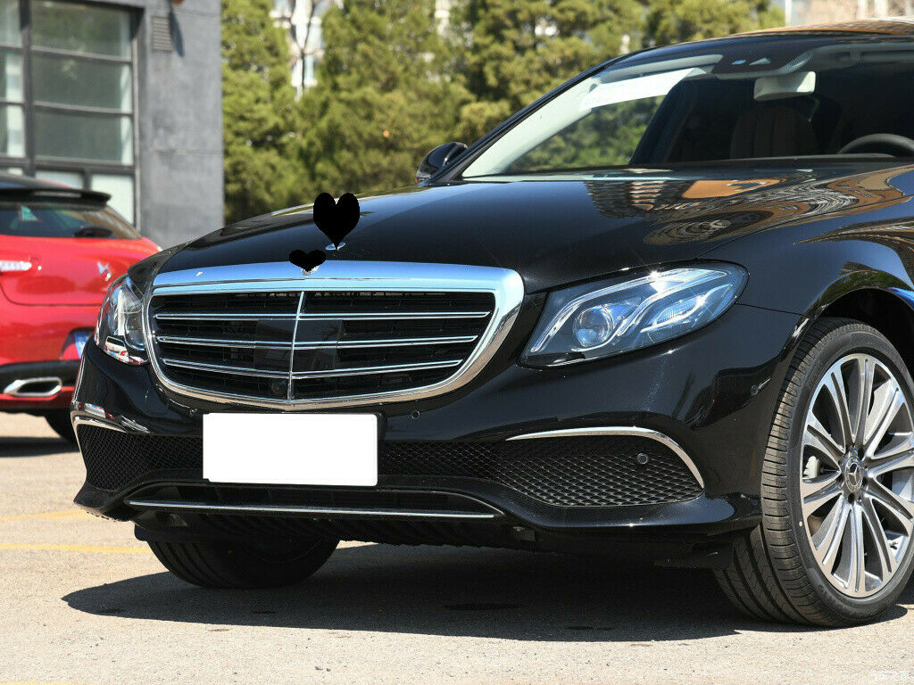 Front Left Right Lower Grille Chrome Trim Molding Fit For Mercedes W213 E300E400